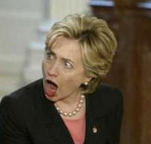 Hillary Clinton Carnival Clown